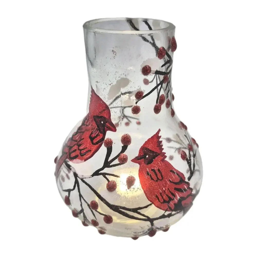 Winter Ice LED Reed Diffuser Cardinals Mistletoe 5